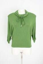 blusa natural basic feminina verde