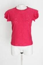 blusa feminina rosa com bordado