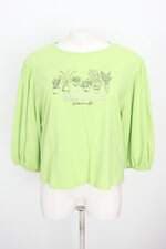 blusa gata bakana feminina verde com silk