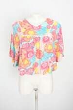 blusa love trend feminina estampada com bordado