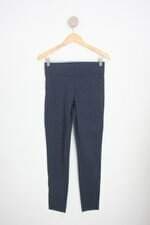 calça de tecido marisa femininA azul com cós com elástico