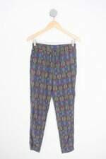 calça de tecido munny feminina estampada