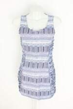 vestido Farm feminino colorido com recortes