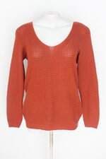 suéter feminino laranja