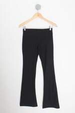 calça de tecido feminina preta