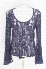 blusa C&A feminina azul