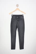 calça de sarja polo wear feminina cinza