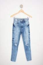 calça jeans feminina azul