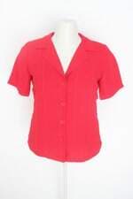 camisa anne classic feminina vermelha