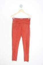 calça de tecido bless feminina terracota
