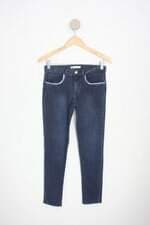 calça jeans levis feminina azul com paetê