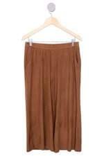 calça de tecido Renner feminino marrom