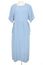 vestido Talita Kume feminino azul com forro
