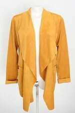 cardigan renner feminino amarelo