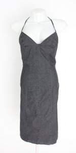 vestido jeans alphorria feminino cinza
