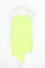 blusa animale feminina verde com assimetria