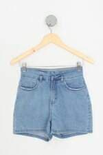 shorts jeans dzarm feminino azul