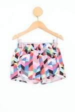 shorts green infantil estampado 