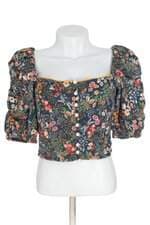blusa cropped Antix feminina estampada