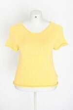 blusa bonneterie feminina amarela