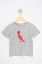 camiseta Reserva kids cinza com silk