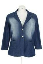 jaqueta feminina quintess azul