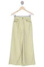 calça de sarja c&a feminina verde