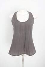 blusa flor feminina verde com aplique e tiras