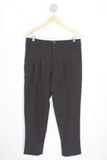 calça de tecido feminina preta