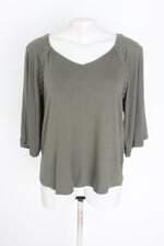 blusa renner feminina verde com bordado