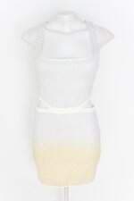 vestido lits feminino estampado com recortes