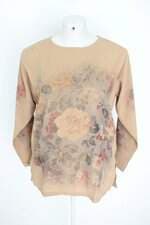 blusa hortela do campo feminina floral 