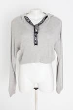 blusa manga longa divided feminina cinza