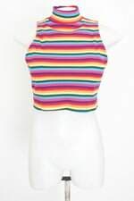 blusa Empório sem alças feminina colorida