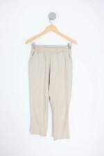 calça de tecido helena dontos feminina bege