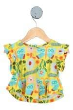 blusa Fábula kids estampada