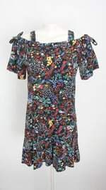 vestido drop's feminino estampado