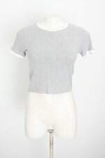 cropped forever 21 feminino cinza