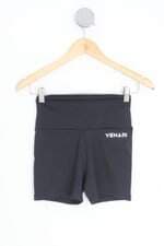 shorts de academia venari feminino preto com silk