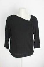 blusa blu feminina preta