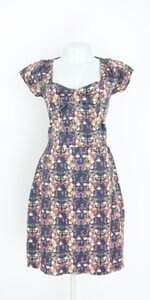 vestido dlcox feminino estampado 