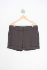 shorts C&A feminino cinza