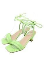sandália saltare feminina verde