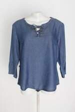 blusa cambos feminina azul