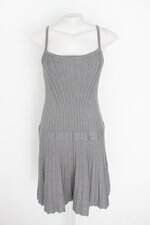 vestido de tricô ave rara feminino cinza