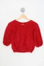suéter zara kids vermelho