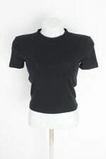 blusa zara feminina preta