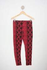 calça de tecido siss feminina estampada com cós com elástico