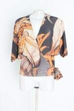 blusa fórum feminina estampada