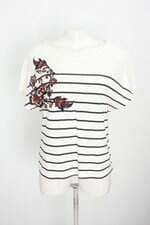 blusa marisa feminina off white com silk